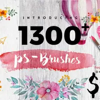 1300+ Универсальных кистей для Photoshop