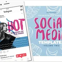 Позитивный набор продающих постов Instagram (шаблоны)