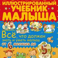 Большой иллюстрированный учебник малыша: от 6 месяцев до 5 лет