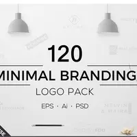 520 редактируемых премиум логотипа