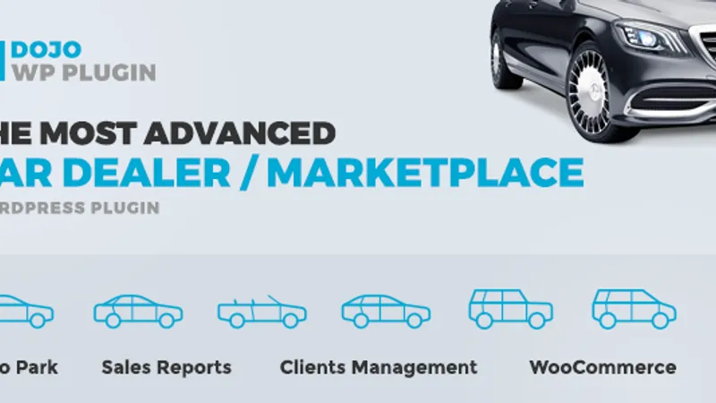 CarDojo - The Most Advanced CarDealer Marketplace - плагин для создания автобазара автосалона