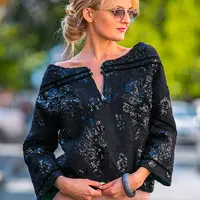 Женская куртка-блузон «Гламур»