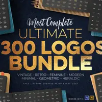 1300+ Премиальных шаблонов логотипов