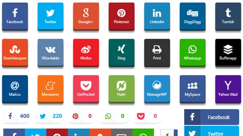 все аддоны к плагину Social Share & Locker Pro