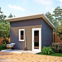 Проект каркасного хозблока и бытовки 3х4 и 3х5