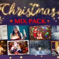 Новогодние и Рождественские наложения Christmas Mix PACK