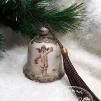 Винтажный колокольчик "Рождество"