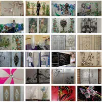 Мебельные фасады из стекла и витражи своими руками