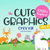 Мега набор милой графики