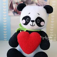 Влюбленный панда и Тюльпан