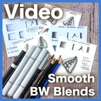 Зентангл: техника плавных переходов в тенях