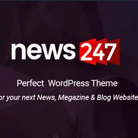 News247 - журнальный новостной шаблон на Elementor