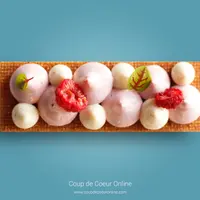 Пирожное Sunrise и драже Фундук с апельсином