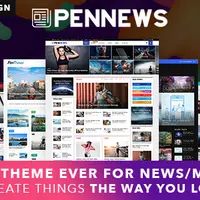 Русификация для шаблона PenNews