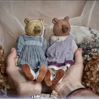 Выкройка мишки Сонечка