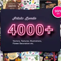 Более 4000 профессиональных элементов дизайна