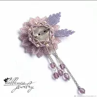 Гербера из бисера