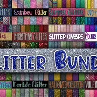Набор из текстур в стиле Glitter