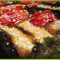 Панно-вешалка "Мухоморы"