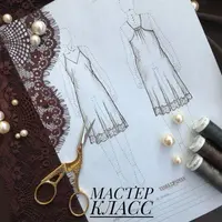 Платье из шелка