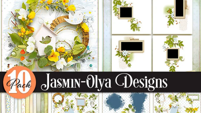Beautiful summer 10-Pack by Jasmin-Olya Designs