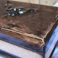 Имитация кожи на дереве. Ларец "Сицилия"