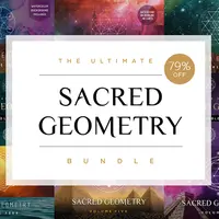 Геометрический набор графики Ultimate Sacred Geometry Bundle