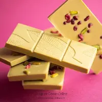 Шоколадная плитка Фисташка-малина и Шоколадная плитка Карамель-пекан-кофе