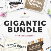 Гигантский набор логотипов, элементов, макетов и текстур