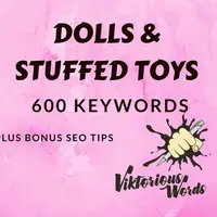 Ключевые слова для продажи мягких игрушек, кукол и мишек тедди