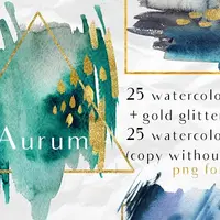 Watercolor Composition! Big bundle!