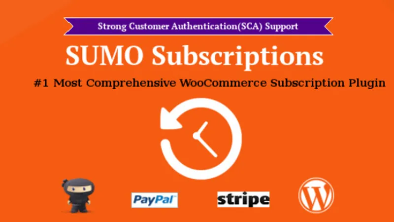 WP SUMO Subscriptions - WooCommerce Subscription System