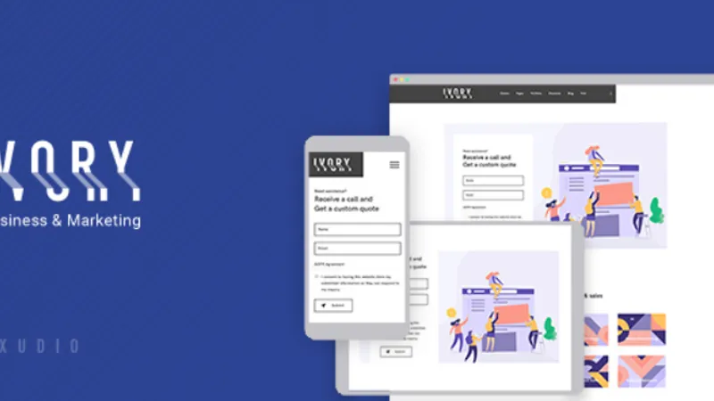 Ivory — Multipurpose Gutenberg and WordPress Theme for Everyone + RTL