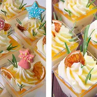 Новогодний десерт в стаканчике