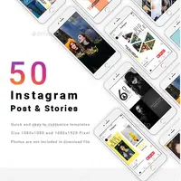 50 Instagram постов и историй