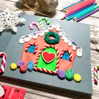 Новогодний пластилин