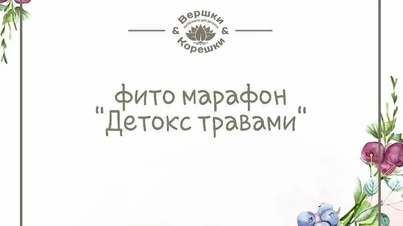 Детокс травами