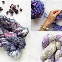 Секционное окрашивание пряжи