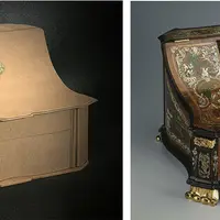 Старинное бюро