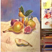 Смешанная техника. Живописный рисунок. Практика