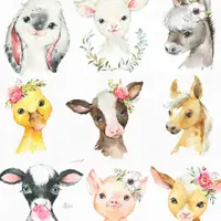 Маленькие зверушки. Коллекция Ферма