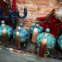 Имитация камня на стекле