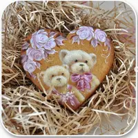 Роспись пряника без глазури