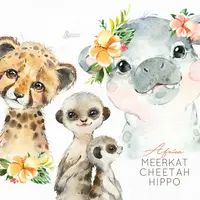 Маленькие зверушки. Африканская коллекция и Олень