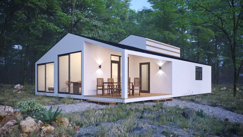Растущий модульный TinyHouse 130