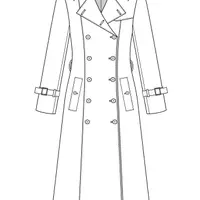 Выкройка тренчкота