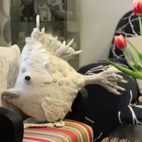 Валяние: Наволочка Рыба