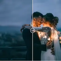 Wedding Bokeh Lights Overlays