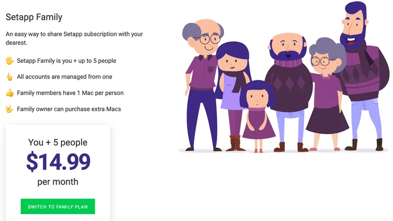SetaApp - Подписка на полезные приложения