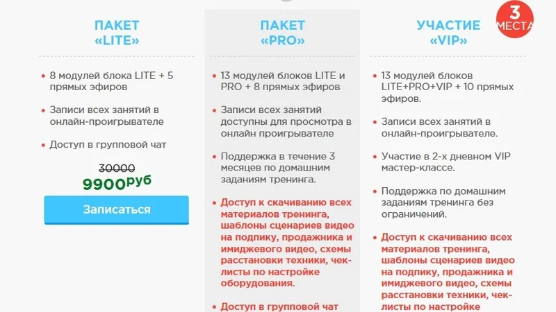 Практический тренинг по видеомаркетингу и видеосъемкe